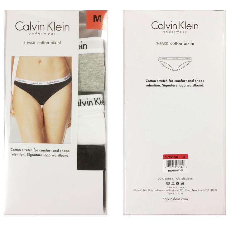 Calvin Klein Women's Carousel Bikini Panty - Medium (3 Pack) - oddros.shop